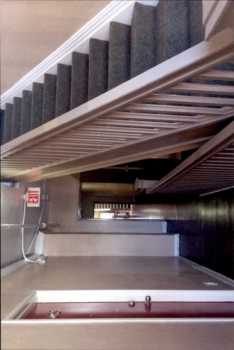 Before Commodore stairs